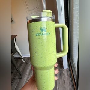 Stanley 40oz Citron Speckled Paint Splatter Tumbler